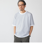 SHIPS:〈洗濯機可能〉18ゲージ ポリエステル ライト リラックス Tシャツ