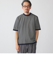 SHIPS:〈洗濯機可能〉18ゲージ ポリエステル ライト リラックス Tシャツ