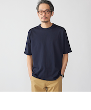 SHIPS:〈洗濯機可能〉18ゲージ ポリエステル ライト リラックス Tシャツ