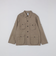 benine9: VINTAGEFINISHED COTTON CUPRA SAFARI JACKET