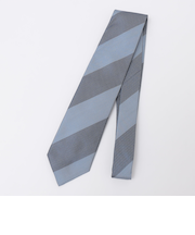 SHIPS: ヴィンテージ アーカイブ シルク ミニ ヘリンボーン ワイド ストライプ ネクタイ