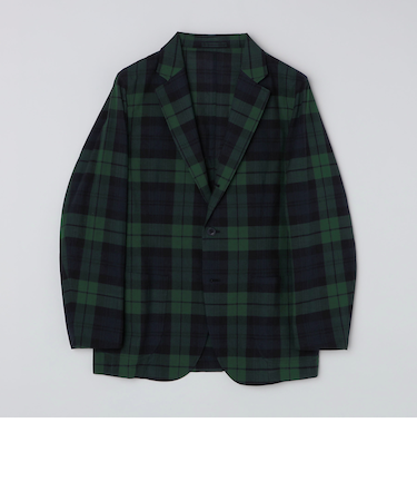 D.C.WHITE: COMFORTABLE JACKET MADRAS