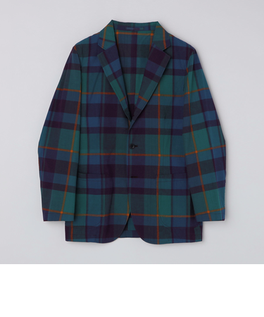 D.C.WHITE: COMFORTABLE JACKET MADRAS