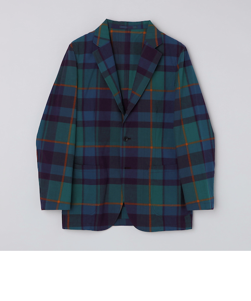 D.C.WHITE: COMFORTABLE JACKET MADRAS