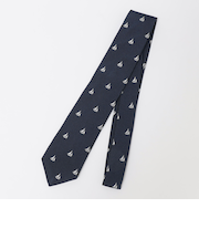 BREUER: シルク ジャカード マリン モチーフ ネクタイ