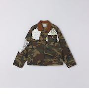 NOMARHYTHM TEXTILE: SIGN PRINT WORK JACKET