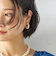 樹脂 フープ イヤリング M