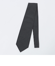 GALLIA: マット シルク ソリッド ネクタイ