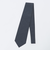 GALLIA: マット シルク ソリッド ネクタイ