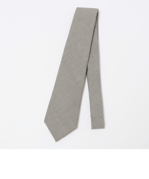 SHIPS: ウール ピンヘッド ソリッド ネクタイ