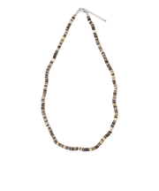 HELENA:MIX MATERIAL NECKLACE