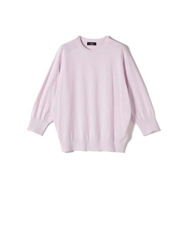 SHIPS Primary Navy Label:SUVIN ドルマン プルオーバー(61.81)