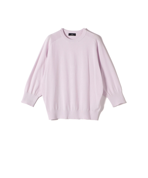 SHIPS Primary Navy Label:SUVIN ドルマン プルオーバー(61.81)