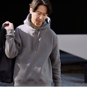 SHIPS:〈吸湿発熱〉モイスチャー プルオーバー パーカー