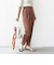 〈手洗い可能〉ストレッチ テーパード パンツ