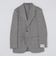 【SHIPS別注】CARUSO: ワイドラペル ヘリンボーン ツイード ジャケット