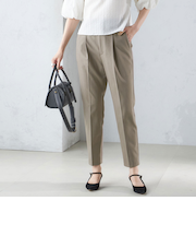 〈手洗い可能〉ツイル ストレッチ パンツ（セットアップ対応）