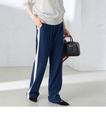 【SHIPS別注】onit:ライン イージー パンツ