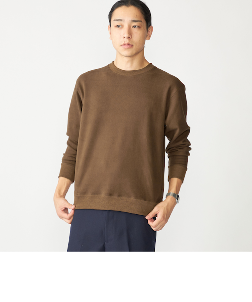 SHIPS:〈吸湿発熱〉モイスチャー クルーネック プルオーバー