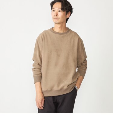 SHIPS:〈吸湿発熱〉モイスチャー クルーネック プルオーバー