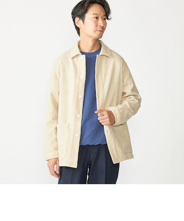 SHIPS: ブラッシュド シャツ アウター