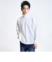 City Ambient Products: フライス タートルネック ロングスリーブ Tシャツ