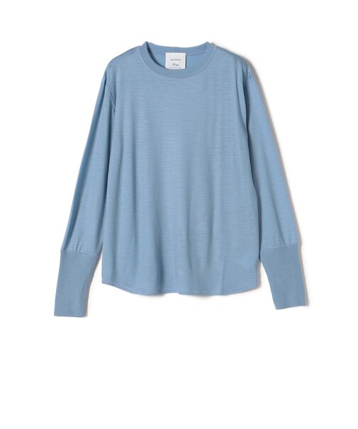 【SHIPS別注】assiette:〈手洗い可能〉ウォッシャブル ウール プルオーバー