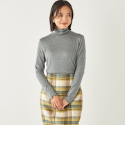 SHIPS Colors:デュアルウォーム ジャージー タートルネック