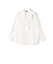 SHIPS Colors:〈手洗い可能〉コットン ボウタイ シャツ