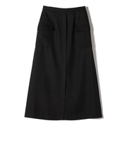 SHIPS Colors:〈手洗い可能〉ブッチャー ポケット スカート