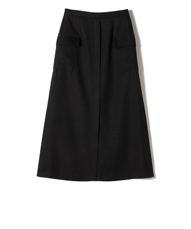 SHIPS Colors:〈手洗い可能〉ブッチャー ポケット スカート