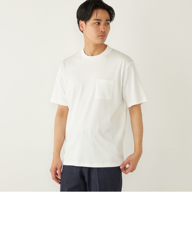 SHIPS Colors:〈抗菌防臭・接触冷感〉スムース ビズT ショートスリーブ◇