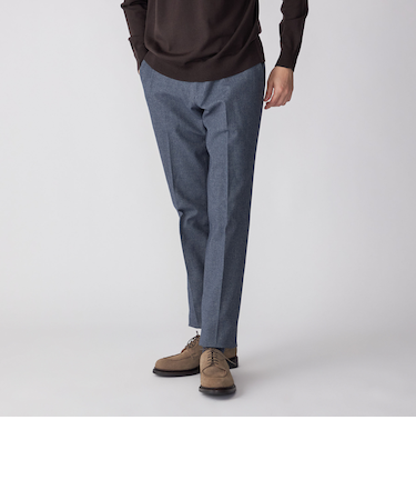 SHIPS: 〈手洗い可能〉2WAY ストレッチ ドビー パンツ