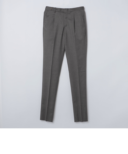 PT TORINO: サクソニー 無地 パンツ