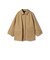 SHIPS Primary Navy Label:〈手洗い可能〉ボンディング ステンカラー コート