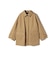 SHIPS Primary Navy Label:〈手洗い可能〉ボンディング ステンカラー コート