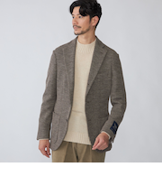 SHIPS: LANIFICIO ROMA メランジ ジャージー ジャケット