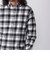 【WEB限定】SHIPS: MADE IN JAPAN ワンポイント チェックボタンダウンネルシャツ