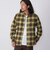 【WEB限定】SHIPS: MADE IN JAPAN ワンポイント チェックボタンダウンネルシャツ