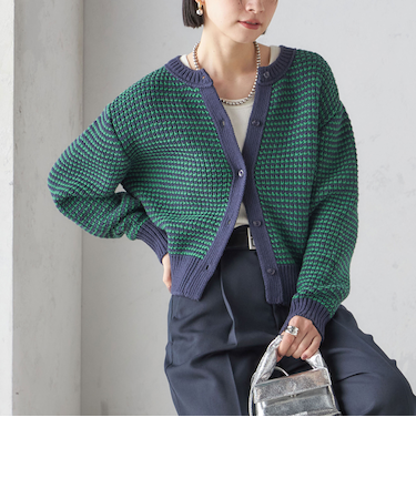 〈手洗い可能〉ジャカード プルオーバー