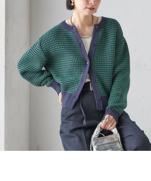 〈手洗い可能〉ジャカード プルオーバー