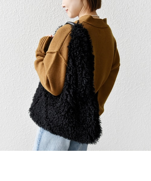 WEB限定】フェイク ファー バッグ｜シップス アウトレットの