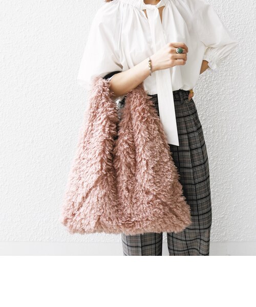 WEB限定】フェイク ファー バッグ｜シップス アウトレットの