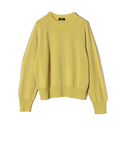 SHIPS Primary Navy Label:〈手洗い可能〉VICTORIA ラメ クルーネック