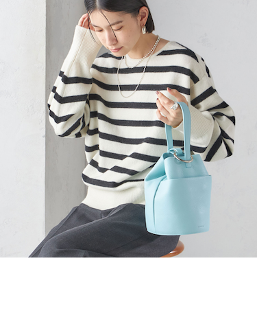 〈手洗い可能〉7G ウール カシミヤ ヘンリーネック 2WAY プルオーバー