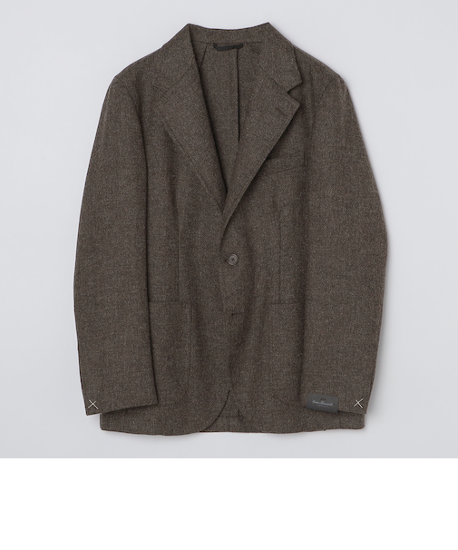 【 SHIPS別注】Errico Formicola: メランジ ウ―ル ジャケット