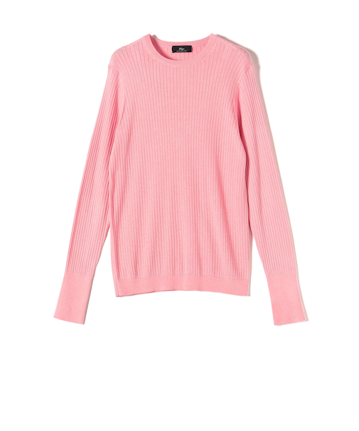 SHIPS Primary Navy Label:シルク カシミヤ プルオーバー 2