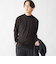 【WEB限定】SHIPS: ポンチ モックネック ロングスリーブ Tシャツ