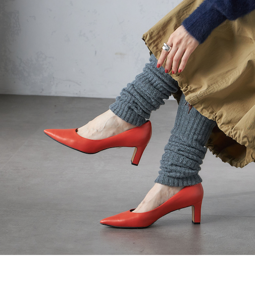 リブ レッグ ウォーマー