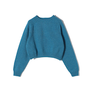 Harley of Scotland:〈手洗い可能〉:クロップド プルオーバー